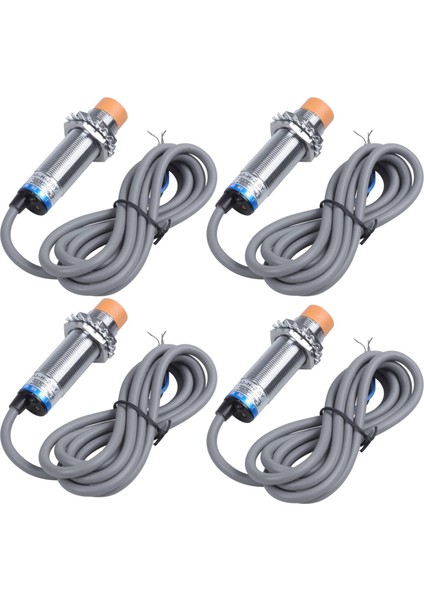 4x LJC18A3-HZ/BY 1-10MM Kapasite Yakınlık Sensörü Anahtarı Pnp No Dc 6-36V 300MA (Yurt Dışından)