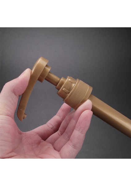 10 Adet Kahve Süt Çay Dağıtıcı Şurup Pompası Altın Sıvı Dağıtıcı Şurubu 8 ml Meyve Suyu Şişesi Dağıtıcı Pompası (Yurt Dışından)