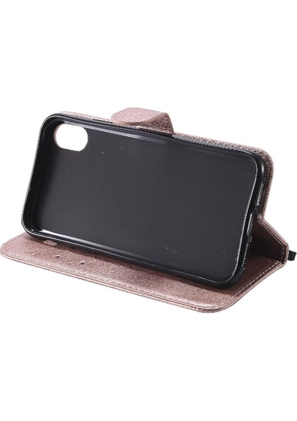 Iphone Xr Iş Cüzdan Telefon Kılıfı Için Flip Case Yüksek Kalite Deri (Yurt Dışından)