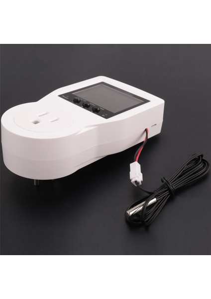 Tuya Akıllı Ev Wifi Soketi Ac Voltmetre Dijital Termostat Zamanlama Değiştirme Sensörü Probu Soğutma ve Isıtma Abd Plug (Yurt Dışından)