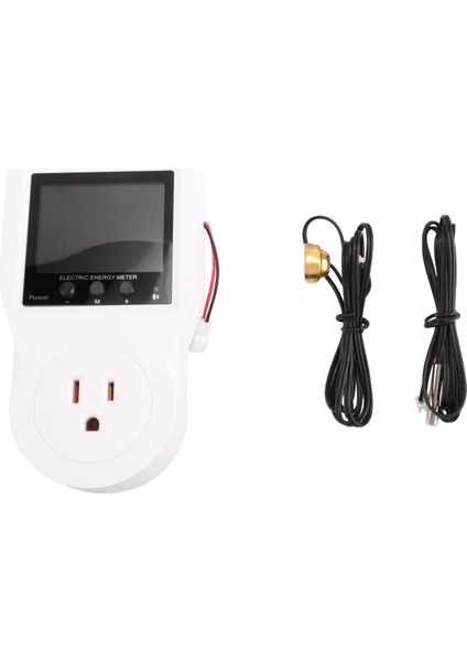 Tuya Akıllı Ev Wifi Soketi Ac Voltmetre Dijital Termostat Zamanlama Değiştirme Sensörü Probu Soğutma ve Isıtma Abd Plug (Yurt Dışından) modelleri