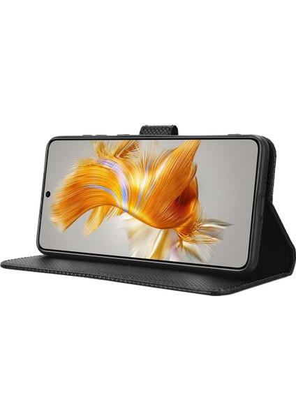 Huawei Mate 50 Için Kılıf Manyetik Cüzdan Kart Tutucu Kapak Kickstand (Yurt Dışından)