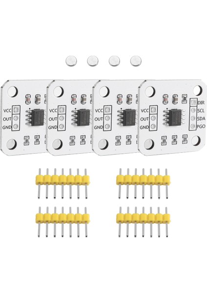 Adet AS5600 Manyetik Kodlayıcı Manyetik Indüksiyon Açısı Ölçüm Sensörü Modülü 12BIT Yüksek Hassasiyetli (Yurt Dışından) fırsatları