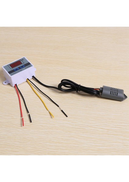 3x Dijital Nem Kontrol Cihazı Higrometre Nem Kontrol Anahtarı Nem Sensörü AC220V ile 0-99%rh Higrostat (Yurt Dışından)