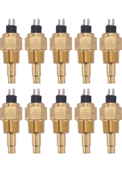 10X Vdo 1/2 Npt 21MM Konu Motor Yağı Sıcaklık Sensörü Jeneratör Seti Için Su Sıcaklık Sensörü (Yurt Dışından) fiyatları