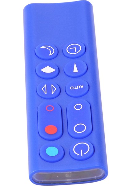 Saf Sıcak+Soğuk Bağlantı Için 2x Yedek Uzaktan Kumanda HP02 HP03 HP02 HP03 Hava Temizleme Cihazı Isıtıcı ve Fan (Mavi) (Yurt Dışından)