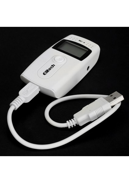 Rc-4 USB Sıcaklık Veri Kaydedici Datalogger Kaydedici Harici Sensör 16000 Nokta (Yurt Dışından)