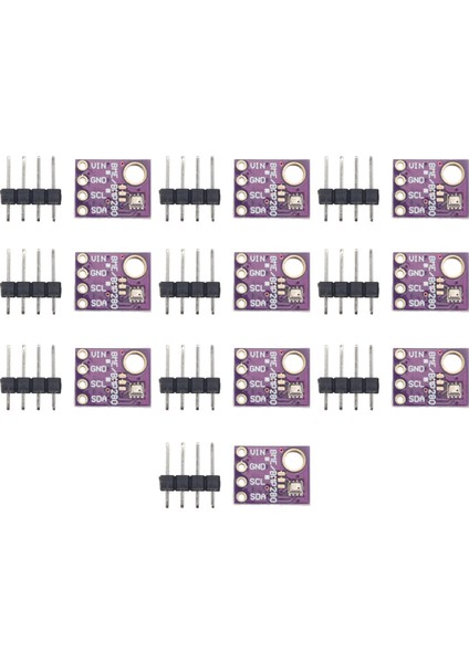 2 In 1 BMP280 5 V I2C Spı Dijital Sensör Sıcaklık Barometrik Hava Basıncı Modülü 10 Adet Için (Yurt Dışından)