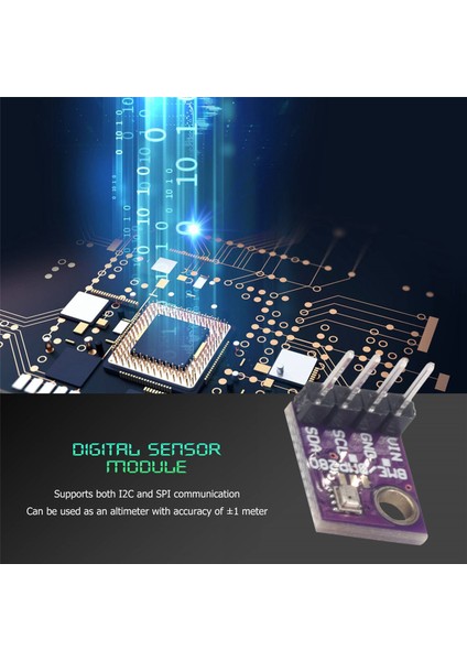 2 In 1 BMP280 5 V I2C Spı Dijital Sensör Sıcaklık Barometrik Hava Basıncı Modülü 10 Adet Için (Yurt Dışından) indirimleri