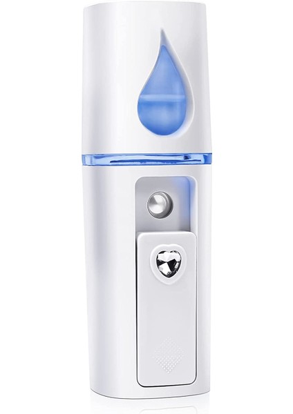 Ayna Beyaz ile Taşınabilir Nano Mister Mini Steamer Atomizasyon Kirpik Uzantıları (Yurt Dışından)
