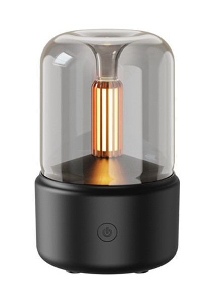120ML Simüle Mum Işığında Mini Taşınabilir Hava Temizleme Nemlendirici Yatak Odası Ev Için Hava Nemlendirici Kullanmak Için Takılı (Yurt Dışından)