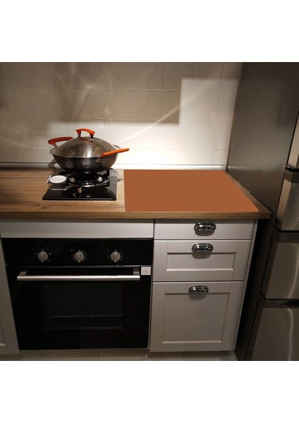 23.6 Inç 15.7 Inç Ekstra Büyük Çok Amaçlı Silikon Yapışmaz Hamur Işi Matı Tezgah Koruyucu Isıya Dayanıklı Kaymaz Masa Mat (Kahve) (Yurt Dışından) indirimleri