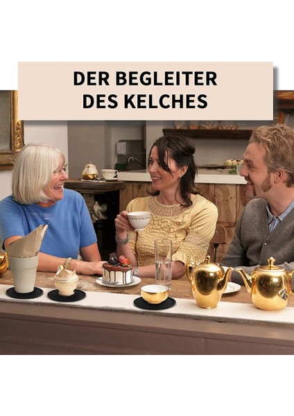 Bardak Altlıkları 8'li Silikon Bardak Seti Yuvarlak Tasarımlı Siyah Içecek, Bar, Bardak, Bardak Bardak Altlığı - Masa (Yurt Dışından) modelleri