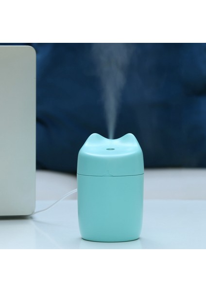 Yeni Nemlendirici Sevimli Hayvan Aromaterapi Öğrenci Versiyonu Araba Mini USB Masaüstü Sessiz Hediye Nemlendirici Beyaz (Yurt Dışından)