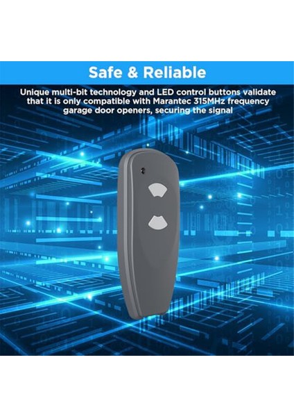 Adet Marantecgarage Kapı Uzaktan Kumandası, 315MHZ Garaj Kapısı Açacağı Kontrolü-Marantecanahtarsız Giriş Tuş Takımı, M4500E, M4700E (Yurt Dışından)