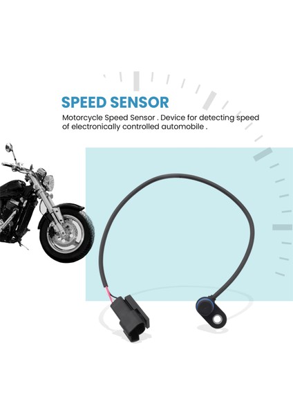 Yol Klasik Glide Softail Gece Treni Için Motosiklet Hız Sensörü 2000-2006 74430-00D 7443000 (Yurt Dışından)