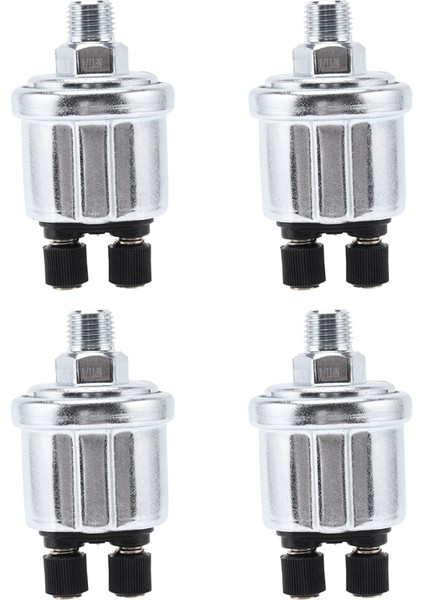 4x Vdo Evrensel Yağ Basınç Sensörü 1/4npt 13MM 0-10BAR Jeneratör Basınç Ölçüm Cihazları Alarm Jeneratörü Sensörü (Yurt Dışından)