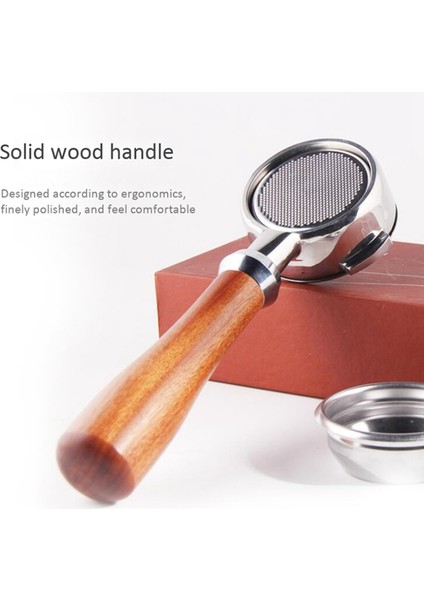 2 Adet 58 mm Paslanmaz Çelik Kahve Makinesi Kahve Makinesi Profesyonel Aksesuar Için Dipsiz Portafilter (Yurt Dışından) fiyatları