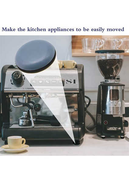 16 Paket Mutfak Aletleri Kaydırıcılar, Kahve Makineleri Için 25MM Yapışkanlı Sihirli Ptfe Kaydırıcılar, Mikser, Hava Fritözleri, Düdüklü Tencere (Yurt Dışından) modelleri