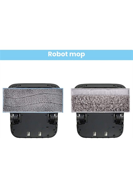 M6 (6110) (6112) Için Yedek Yıkanabilir ve Tekrar Kullanılabilir Paspas Pedleri Robot Paspas Islak Pedleri Kuru Pedler (Yurt Dışından)