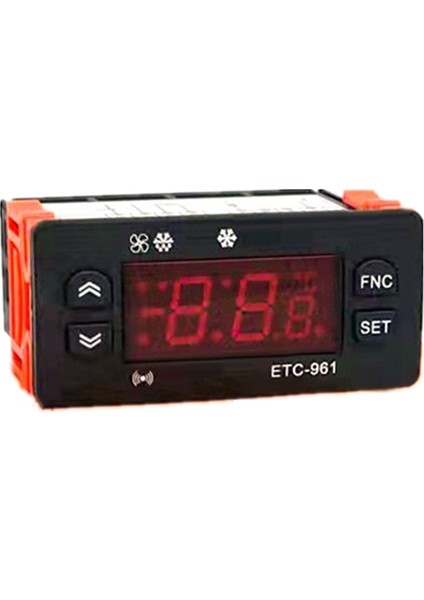 ETC-961 Termostat Sıcaklık Kontrol Cihazı Nem Kontrolü Termometre Higrometre Soğutma Alarmı 220 V Sensör (Yurt Dışından)