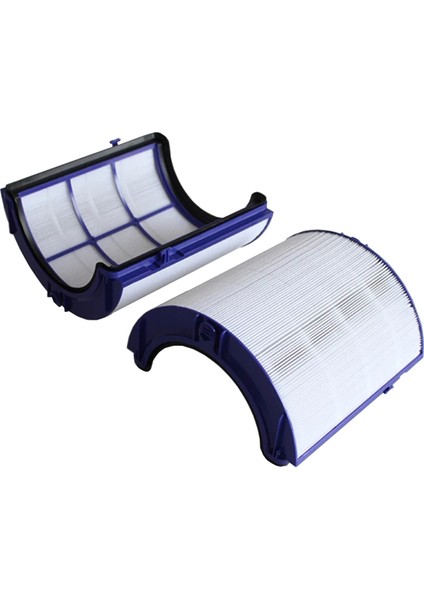 1 Çift Hepa Filtre Arıtma HP04 HP05 TP04 TP05 DP04 Hepa Karbon Bez Filtre Ekranı Değiştirme-B (Yurt Dışından)