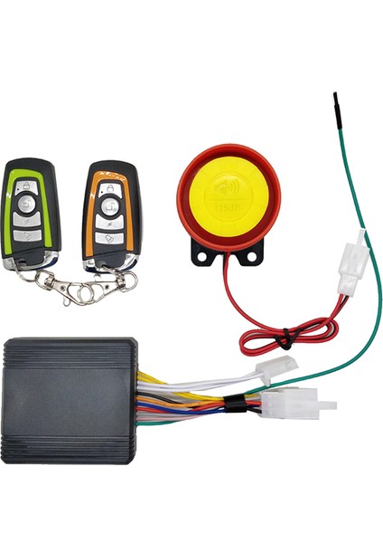 12V Motosiklet Bisiklet Güvenlik Alarm Sistemi Motosiklet Bisiklet Scooter Uzaktan Kumanda Anti-Hırsızlık (Yurt Dışından) fiyatları