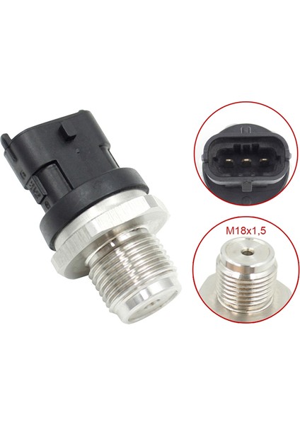 2200 Bar Araç Yakıt Dağıtım Borusu Basınç Sensörü 0281006403 0281006404 IX20 Accent I40 Venga 1.4 1.6 Için (Yurt Dışından) fiyatları