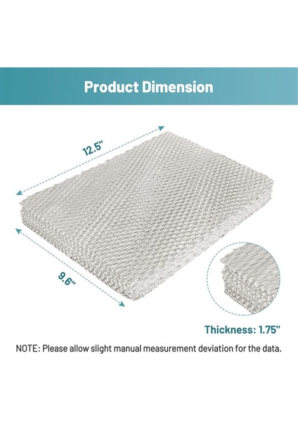 Nemlendirici Filtre Waterpad A35 350, 560, 600, 35 Su Paneli Için HC26P Nemlendiriciler Için Değiştirin 2 Adet (Yurt Dışından)
