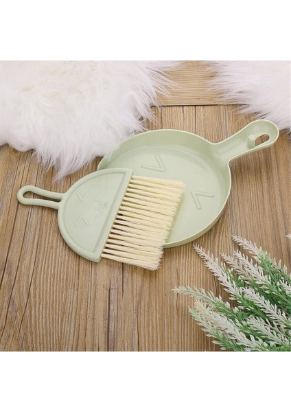 Mini Faraş ve Fırça Seti, Küçük Süpürge ve Faraş Temizleme Seti Taşınabilir Masa Üstü Fırça Seti (Yeşil) (Yurt Dışından) fiyatları