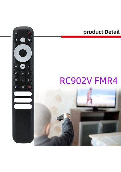 2x Yeni Uzaktan Kumanda Yedek RC902V Fmr4 LED 4K Akıllı Tv Için 40S330 32S330 43S434 50S434 55S434 65S434 70S430 (Yurt Dışından)