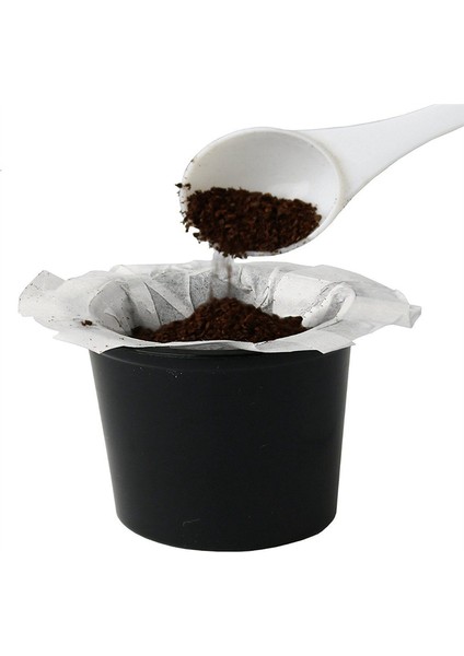 150PCS Tek Kullanımlık Kahve Filtreleri Yeniden Kullanılabilir K Bardak Filtresi Için Kağıt Kahve Filtresi (Yurt Dışından) fırsatları