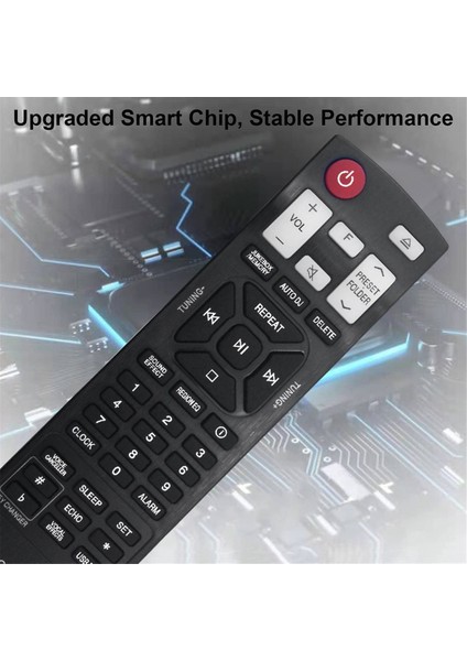 Mini CD Ev Ses Hi-Fi Sistemi Uzaktan Kumandası Için AKB74955371 Uzaktan Kumandasını Değiştirin AKB74955371 (Yurt Dışından)