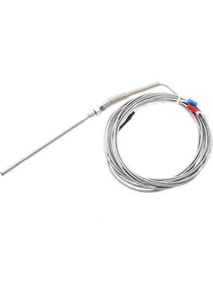 /10FT Paslanmaz Çelik Prob K Tipi Sensörler Yüksek Sıcaklık Termokupl (Yurt Dışından)
