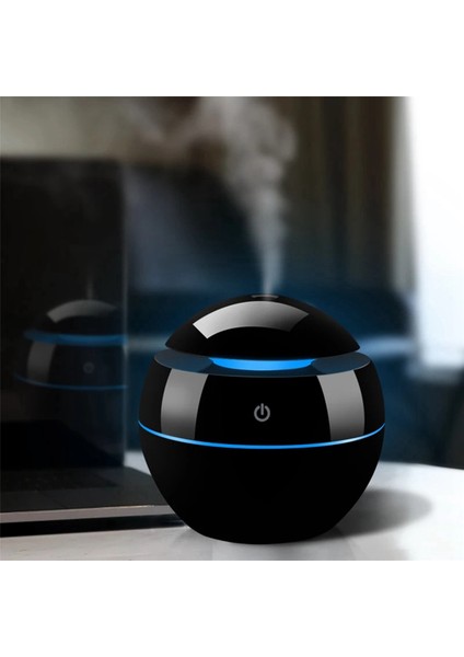5x Taşınabilir Hava Nemlendirici Ultrasonik USB Aroma Yayıcı LED Gece Lambası Elektrikli Uçucu Yağ Difüzörü Aromaterapi (Yurt Dışından)