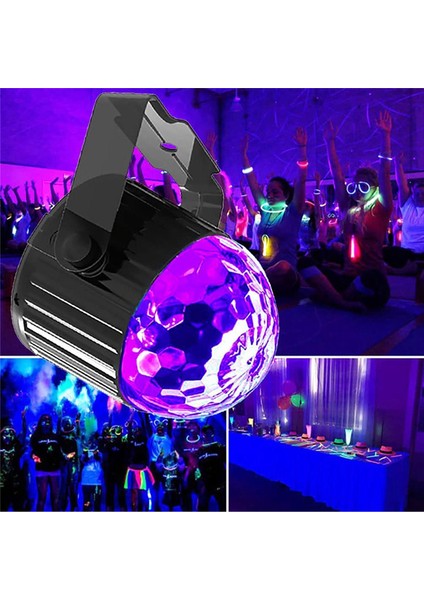 Uv, Fişli Işık 6W, Glow Partisi Için Siyah Taşkın Işık Neon Glow, Cadılar Bayramı, Floresan Poster, Ab Tak (Yurt Dışından)