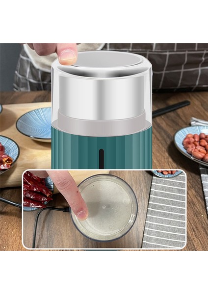 Elektrikli Kahve Değirmeni Profesyonel Taşınabilir Ev Kahve Çekirdekleri Değirmeni Tuz Biber Baharat Fındık Tahıl Kırıcı Abd Plug (Yurt Dışından)