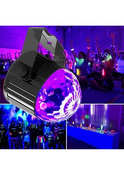 2x Uv, Fişli Işık 6W, Glow Parti Için Siyah Projektör Neon Glow, Cadılar Bayramı, Floresan Poster, Ab Tak (Yurt Dışından)