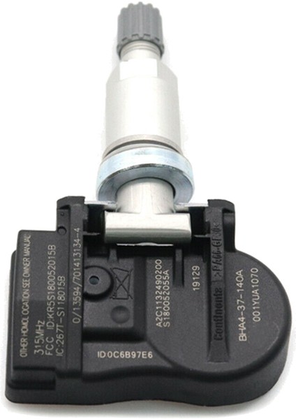 4 Adet Tpms Lastik Basıncı Sensörü BHA4-37-140A 2 3 5 6 -3 -5 -7 -9 Mx-5 Rx-8 2004-2020 (Yurt Dışından)