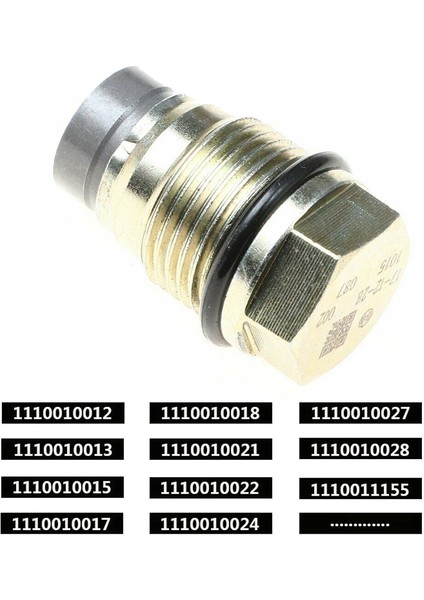 1110010015 1110010017 1110010018 1110010028 Yakıt Dağıtım Borusu Basınç Valfi Tahliye Sınırlayıcı Valf (Yurt Dışından) fiyatları