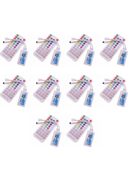 10X Rgb Akıllı Müzik Bluetooth Akıllı Denetleyici SP611E WS2812B SK6812 WS2811 Adreslenebilir LED Rgb Bant Şeridi (Yurt Dışından)