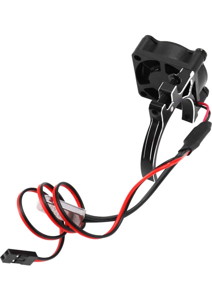 Rc Araba Için 3650 3660 550 540 Motor Soğutucu Soğutma Fanı Termal Sensör ile Cnc Alüminyum Alaşımlı Kelepçe Soğutucu, Siyah (Yurt Dışından)