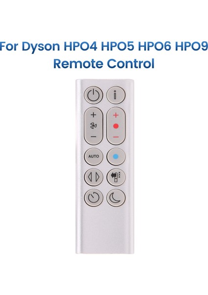 HP04 HP05 HP06 HP09 Hava Temizleme Fanı Isıtma ve Soğutma Fanı Için 2x Yedek Uzaktan Kumanda (Gümüş) (Yurt Dışından)