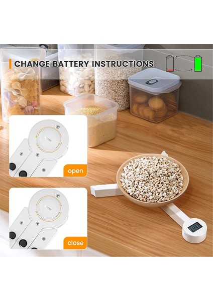 Sağlıklı Alımı Ölçmek Için Yüksek Hassasiyetli Katlanır, LCD Ekranlı Dijital Mutfak Terazisi (Yurt Dışından) indirimleri