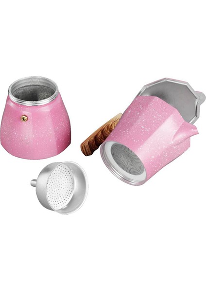 2x Soba Üstü Espresso Makinesi - Gazlı Veya Elektrikli Moka Pot Kahve Makinesi - 3 Bardak Espresso Shot Makinesi (Yurt Dışından) fırsatları