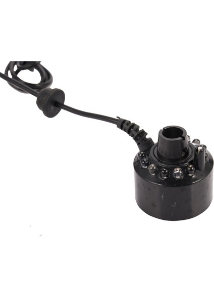 2x 12 LED Endüstriyel Kuluçka Nemlendirici Gölet Hava Udifiermih Dc 24V Mist Maker Sisleyici Su Çeşmesi (Yurt Dışından)