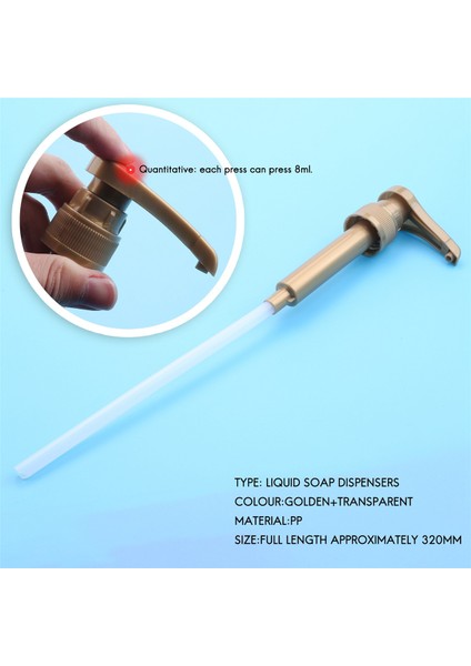 5 Adet Kahve Süt Çay Dağıtıcı Şurup Pompası Siyah Sıvı Dağıtıcı Şurup 8 ml Meyve Suyu Şişesi Dağıtıcı Pompası (Yurt Dışından)