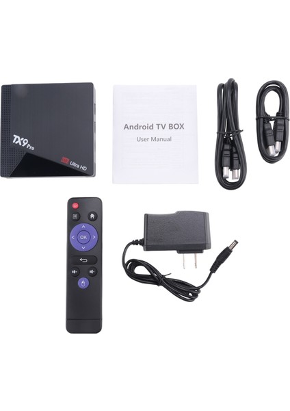 Android 10.0 Set Üstü Kutusu 6k Hd Çift Marka 2.4g 5.8g Wifi Medya Oynatıcı Aııwinner H313 Akıllı Tv Kutusu Abd Tak (Yurt Dışından) modelleri