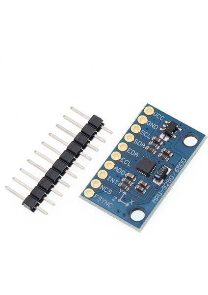 MPU-9250 -9250 9 Eksenli Sensör Modülü I2C/SPI Iletişim Thriaxis Jiroskop + Üç Eksenli Ivme Ölçer (Yurt Dışından)