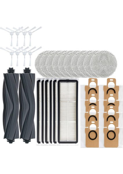 Omni 1s B101CN Robot X10+ L10S Ultra / S10 Pro Robotlu Süpürge Parçaları Için 34 Adet Aksesuar Kiti (Yurt Dışından)